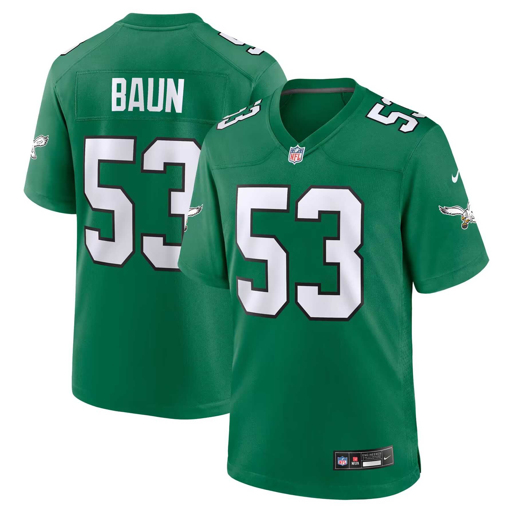 Men & Women & Youth Philadelphia Eagles #53 Zack Baun Kelly Green Vapor Limited Jersey,We sell and wholesale Men & Women & Youth Philadelphia Eagles #53 Zack Baun Kelly Green Vapor Limited Jersey on line form chian!